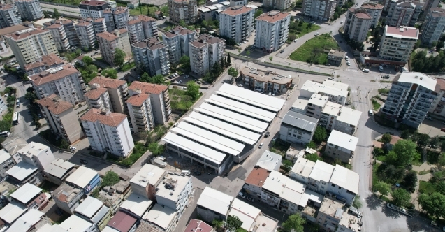 Bağlaraltı Pazar Alanı#039;nda son rötuşlar