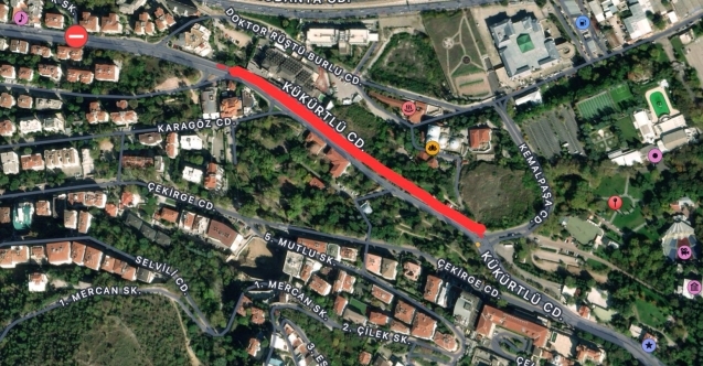 Bursa#039;da trafik düzenlemesi