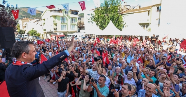 CHP Genel Başkanı Özgür Özel: Gemlik#039;in gündemi kentsel dönüşüm
