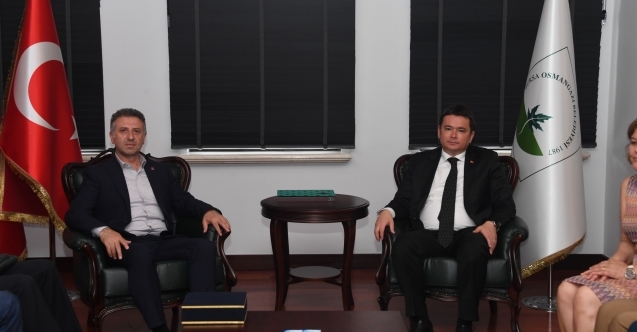 CHP Yıldırım ilçe yönetiminden Başkan Aydına ziyaret