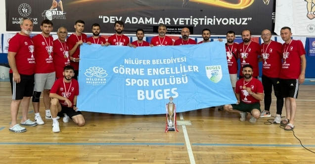 Nilüfer BUGES namağlup şampiyon