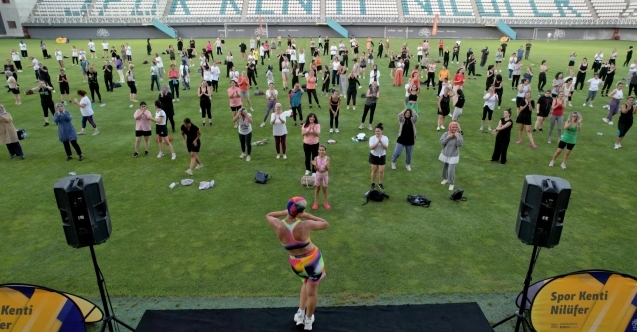 Nilüferliler sporla zinde kalıyor