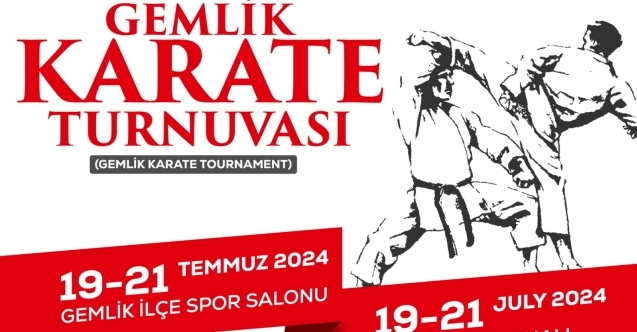 Spor şehri Gemlik#039;te karate şöleni