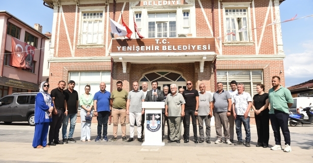 Yenişehir Belediyesi#039;nden silahli saldırıya karşı birliktelik mesajı