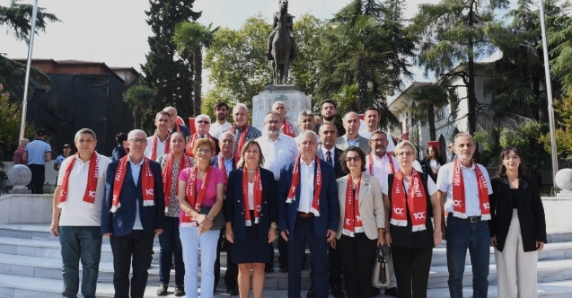 Atatürkün Cumhurbaşkanı olarak Bursaya gelişinin 100. yılı törenle kutlandı