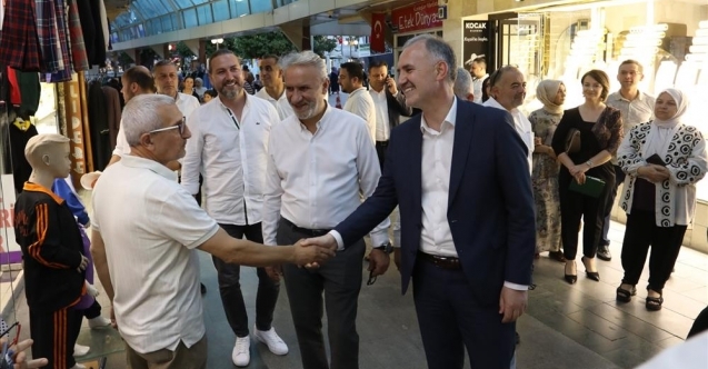 İnegöl Çarşısında Alışveriş Şenliği Bereketi
