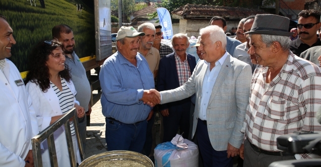 Büyükşehir ‘siyez buğdayı desteğiyle çiftçinin yanında
