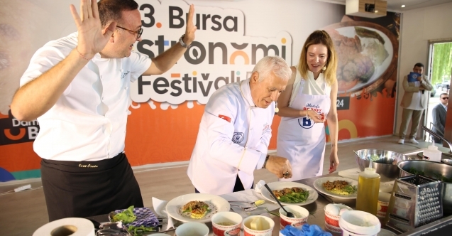 Gastronomi Tırının konuğu Başkan Bozbey oldu