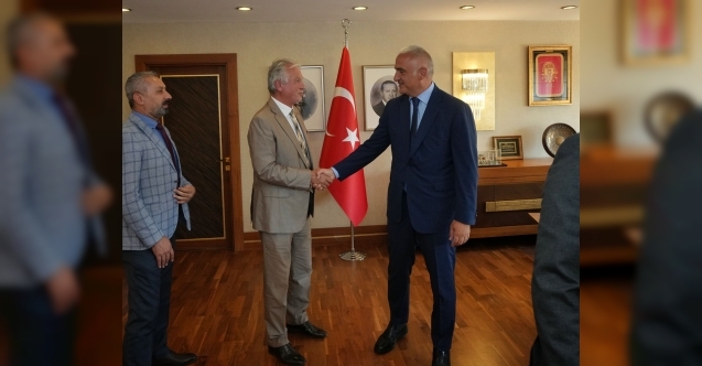 Litvanya Fahri Başkonsolosu Berat Tunakan, Kültür ve Turizm Bakanı Ersoy#039;u Ziyaret Etti