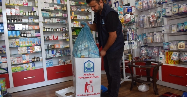Yıldırımda atık ilaçlar çöpe gitmiyor