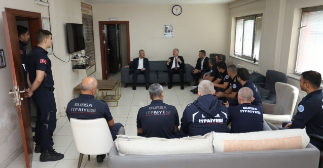 Başkan Alper Taban#039;dan İtfaiye Personeli Ve Huzur Evi Sakinlerine Ziyaret