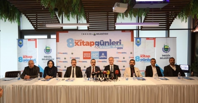 8. İnegöl Kitap Günleri Fuarı Başlıyor