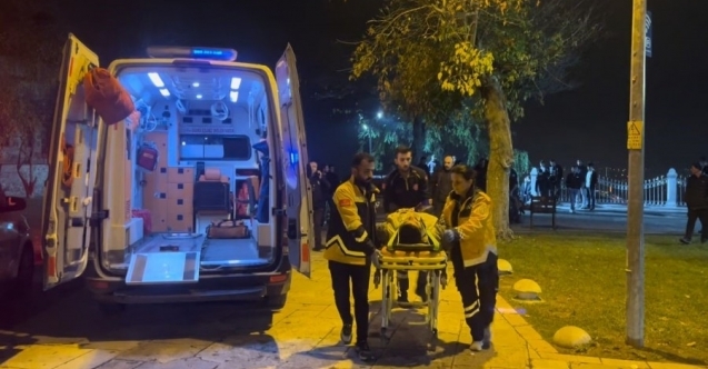 Bursa#039;da Tophane Surları#039;ndan düşen genç ağır yaralandı
