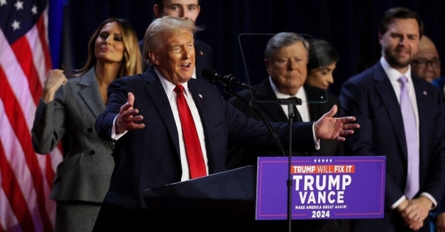 Donald Trump, ABD#039;nin 47. Başkanı Olduğunu Duyurdu