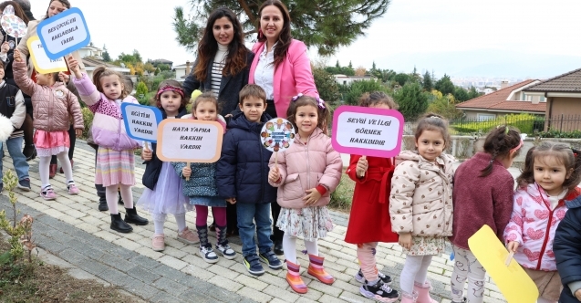 Mudanyalı çocuklardan ses getiren manifesto