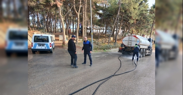 Yola beton döken firmaya ceza