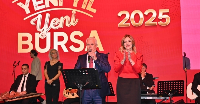 Bursa Büyükşehir ailesi yeni yılı birlikte kutladı