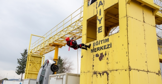 Filistinli ‘alev avcıları, Bursada eğitiliyor