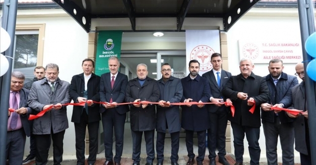 Samsa Çavuş Aile Sağlığı Merkezi törenle açıldı