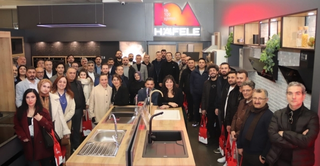 İMSİAD#039;dan Häfele Türkiye Genel Merkezi#039;ne ziyaret