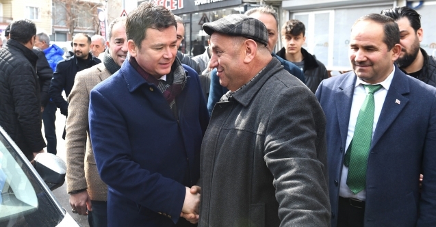 Başkan Aydının mahalle ziyaretleri devam ediyor
