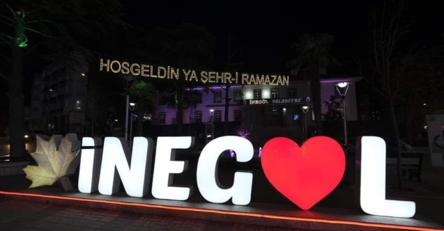 İnegöl Belediyesi 11 Ayın Sultanı Ramazana hazır