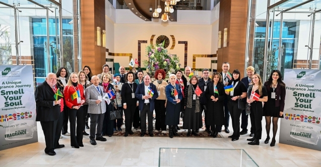 MG International Fragrance Company#39;den diplomatlara koku atölyesi