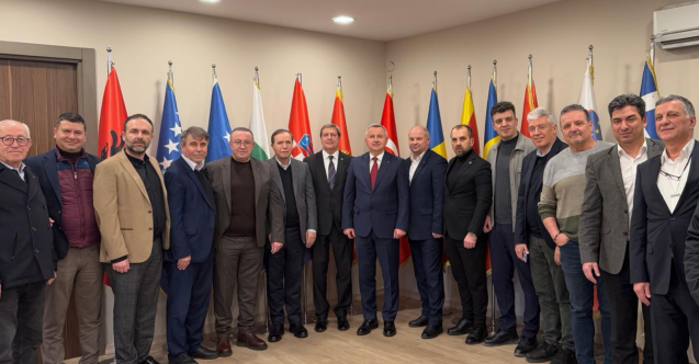 Moldova heyeti BALKANTÜRKSİAD#039;ı ziyaret etti