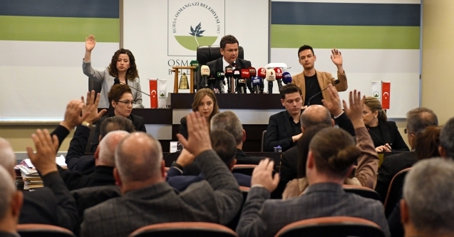 Osmangazide Şubat Ayı Olağan Meclis Toplantısı gerçekleştirildi