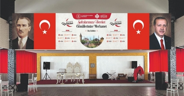 Vakıflar Genel Müdürlüğü 81 ilde iftar sofrası kuruyor