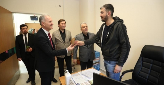 AK Parti heyetinden Tıp Bayramı ziyareti