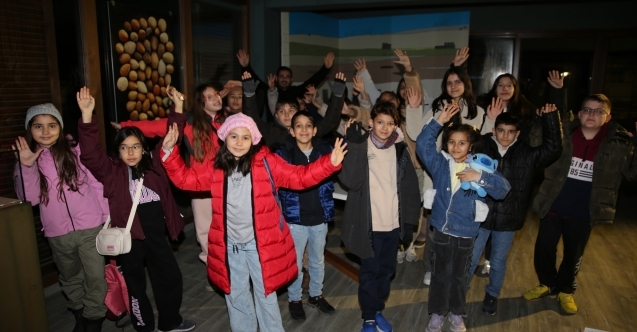 Çocuklar Arkeopark#039;ta bilimle buluştu
