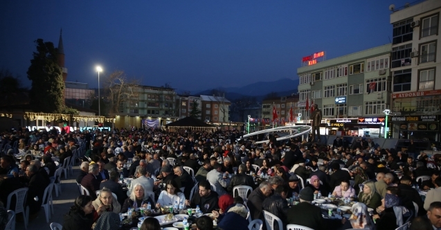 Büyükşehir#039;den Kestel#039;de iftar programı: Hava kirliliği konuşuldu