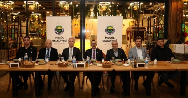 İnegöl Belediyesi, iftar programında bir araya geldi