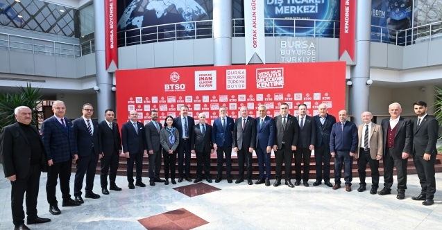 Başkan Bozbey, BTSO#039;yu ziyaret etti