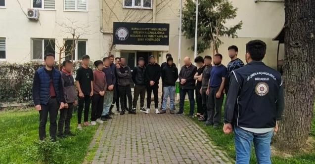 Bursa#039;da yabancı uyruklu işçi operasyonu: İki gözaltı