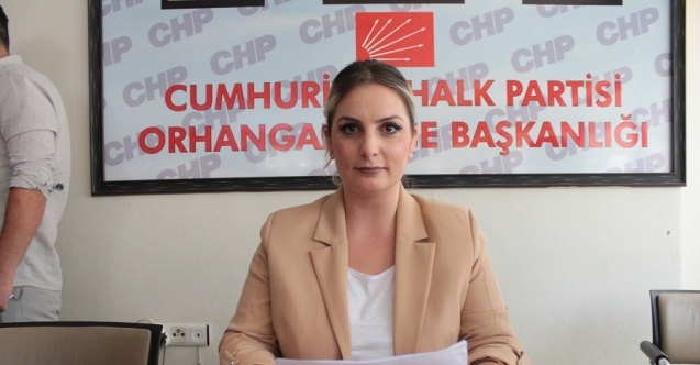 CHP Orhangazi İlçe Başkanı Berna İl: quot;Su kısıtlaması önce sanayiye uygulanmalıquot;