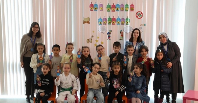 Çocuklara özel atölye etkinliği