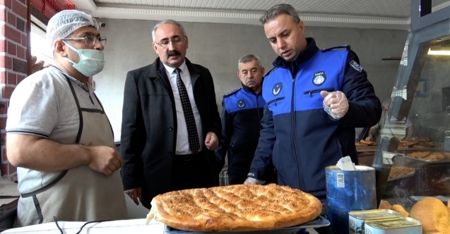Gemlik#039;te Ramazan pidesi denetimi yapıldı