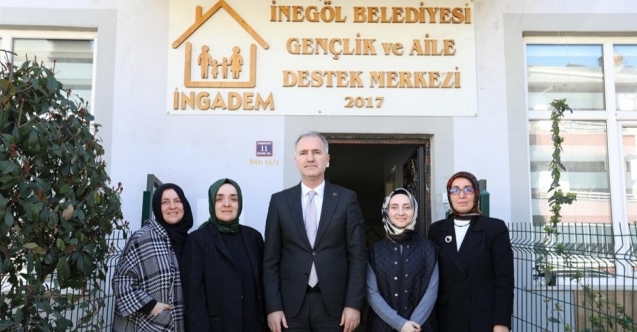 İnegöl Belediyesi#039;nden İNGADEM desteği