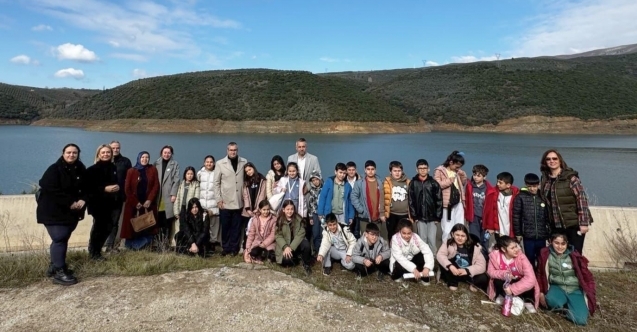Öğrencilere suyun yolculuğu anlatıldı