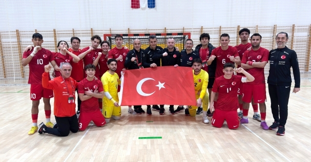 Futsal U19 Milli Takımı Hırvatistan#039;da tarih yazdı