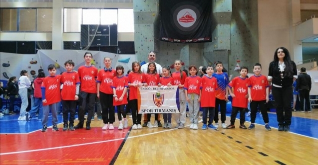 İnegöl dağcıları Isparta#039;dan üç madalyayla döndü