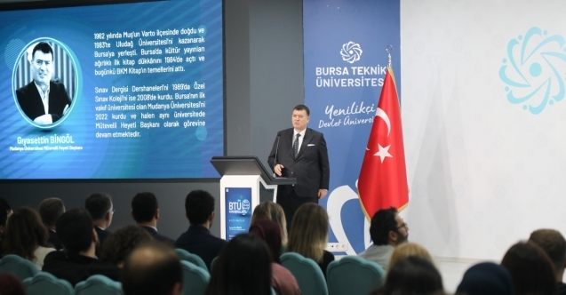 BTÜ Konuşmalarının konuğu Gıyasettin Bingöl oldu