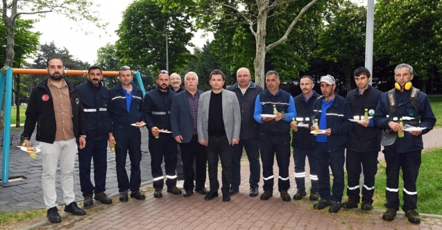 Osmangazi Belediye Başkanı Aydın, 1 Mayıs#039;ta sahada