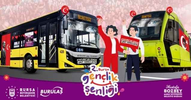 19 Mayıs#039;ta Bursa#039;da toplu taşıma ücretsiz