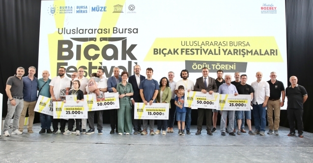 Bıçağın ustaları ödüllendirildi