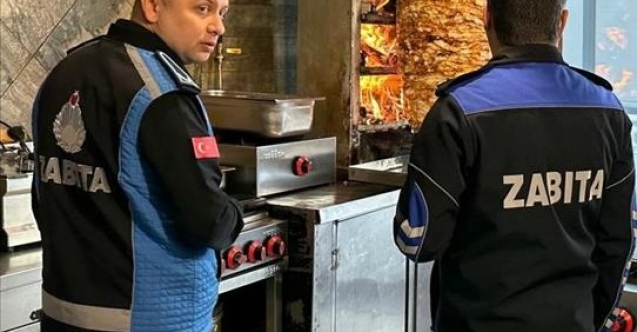 İnegöl Belediyesi Zabıtası#039;ndan döner salonlarına denetim