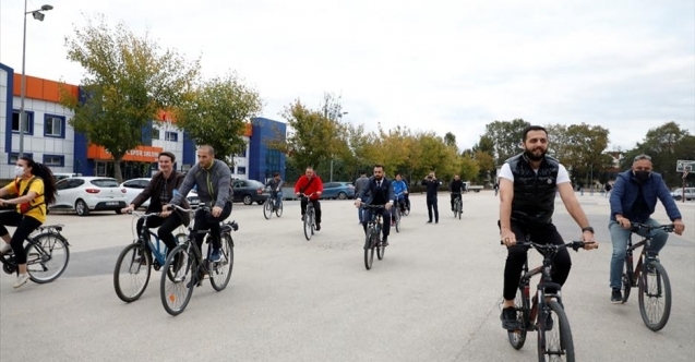 İnegöl#039;de quot;Temiz Hava İçin Pedalquot;