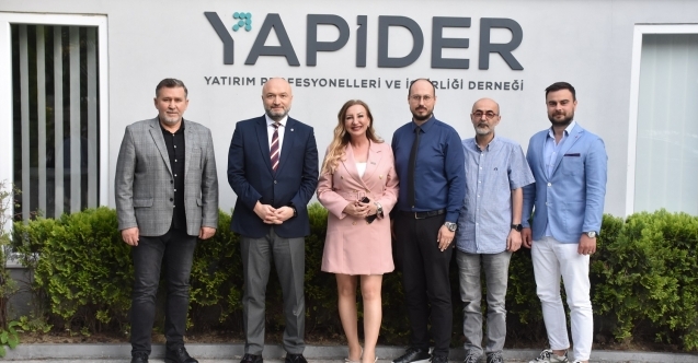 YAPİDER, BTÜ Rektör Yrd. Prof. Dr. Beyhan Bayhan#039;ı ağırladı